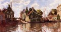 Canal à Zaandam Claude Monet